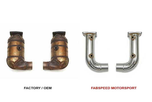 Kies-Motorsports Fabspeed Motorsports Fabspeed Porsche 991.2 Turbo / Turbo S Competition Link Pipes (2017+)