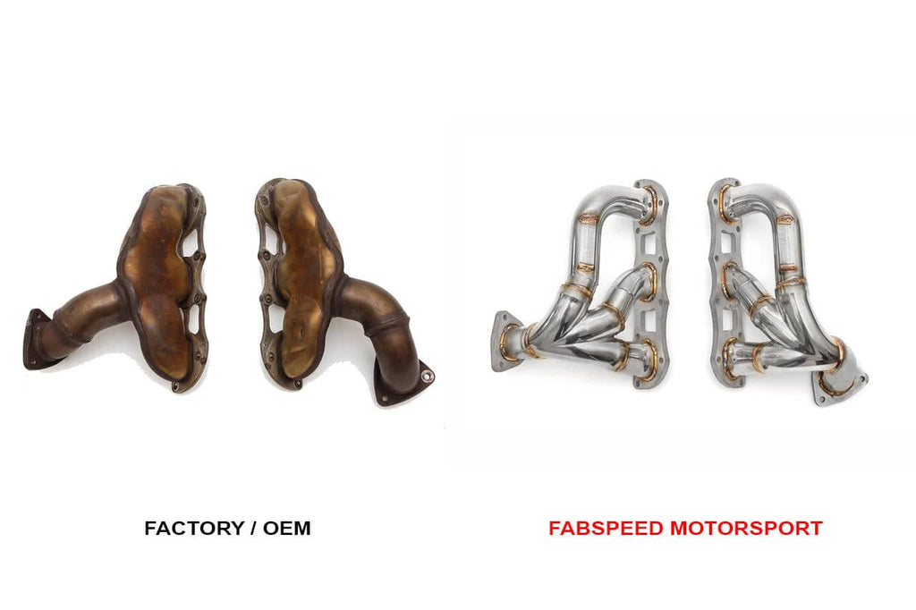 Kies-Motorsports Fabspeed Motorsports Fabspeed Porsche 991.2 Turbo / Turbo S Sport Headers (2017-2020)