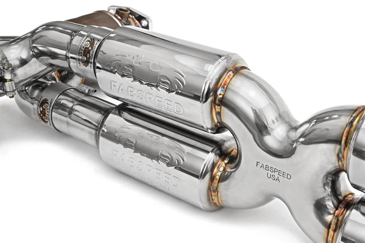 Kies-Motorsports Fabspeed Motorsports Fabspeed Porsche 991.2 Twin Turbo / Turbo S Valvetronic Supersport X-Pipe Exhaust System (2017-2020)