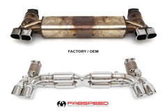 Kies-Motorsports Fabspeed Motorsports Fabspeed Porsche 991.2 Twin Turbo / Turbo S Valvetronic Supersport X-Pipe Exhaust System (2017-2020)