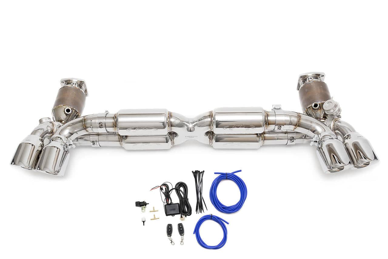 Kies-Motorsports Fabspeed Motorsports Fabspeed Porsche 991.2 Twin Turbo / Turbo S Valvetronic Supersport X-Pipe Exhaust System (2017-2020)
