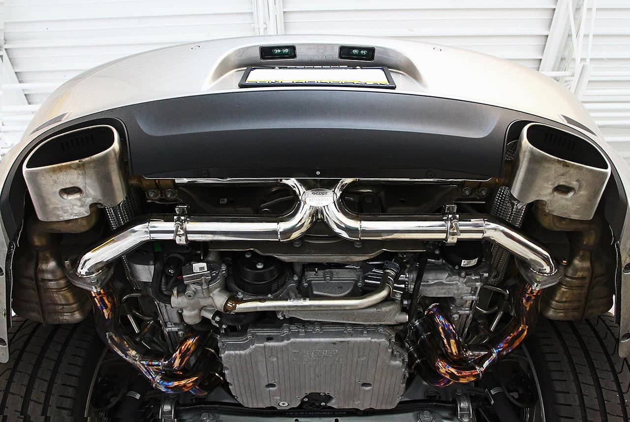 Kies-Motorsports Fabspeed Motorsports Fabspeed Porsche 991 Carrera Center Muffler Bypass X-Pipe (Non-Valved Exhaust)(2012-2016)
