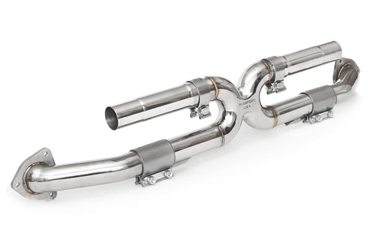 Kies-Motorsports Fabspeed Motorsports Fabspeed Porsche 991 Carrera Center Muffler Bypass X-Pipe (Non-Valved Exhaust)(2012-2016)