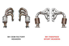 Kies-Motorsports Fabspeed Motorsports Fabspeed Porsche 991 Carrera Sport Headers (2012-2016)