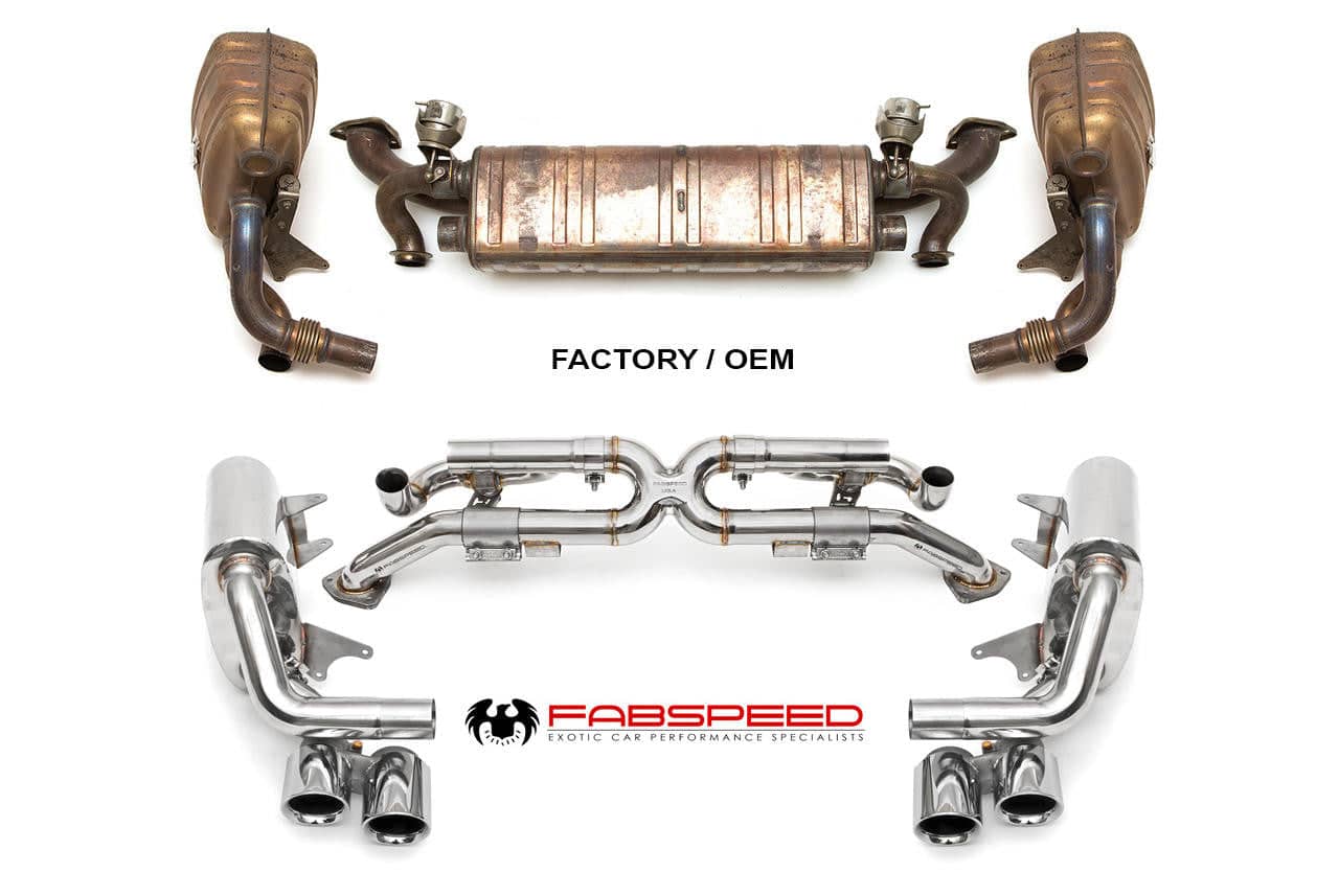 Kies-Motorsports Fabspeed Motorsports Fabspeed Porsche 991 Carrera Valved Exhaust System