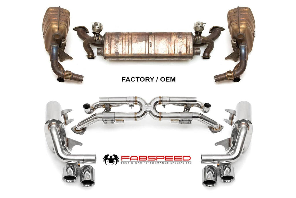 Kies-Motorsports Fabspeed Motorsports Fabspeed Porsche 991 Carrera Valved Exhaust System