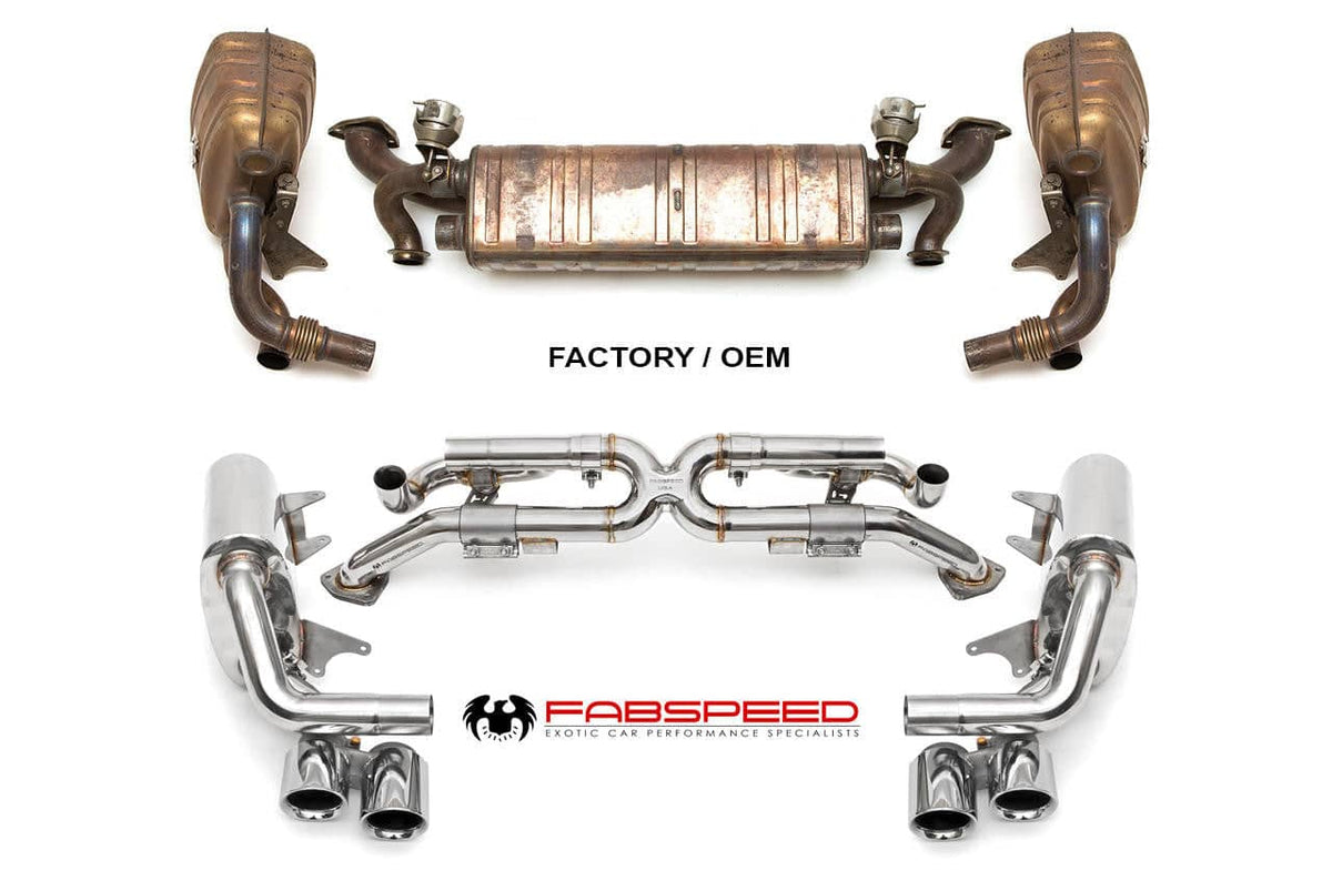 Kies-Motorsports Fabspeed Motorsports Fabspeed Porsche 991 Carrera Valved Exhaust System