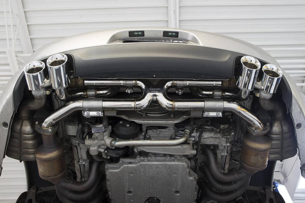 Kies-Motorsports Fabspeed Motorsports Fabspeed Porsche 991 Carrera Valvetronic Center Muffler Bypass X-Pipe (Valved Exhaust Only) (2012-2016)