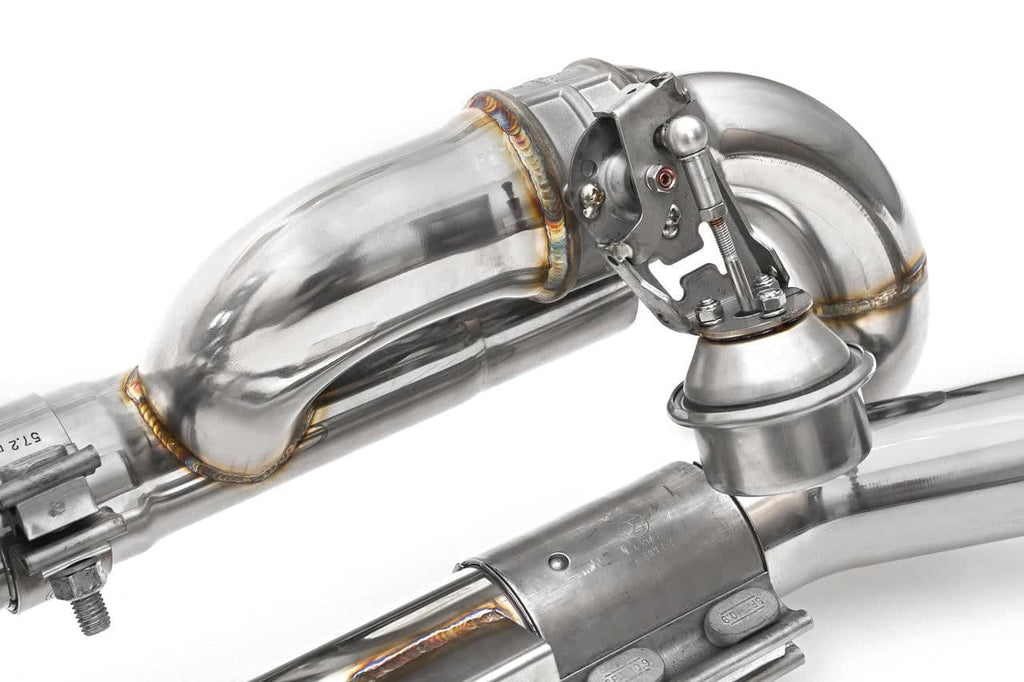 Kies-Motorsports Fabspeed Motorsports Fabspeed Porsche 991 Carrera Valvetronic Center Muffler Bypass X-Pipe (Valved Exhaust Only) (2012-2016)