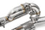Kies-Motorsports Fabspeed Motorsports Fabspeed Porsche 991 Carrera Valvetronic Center Muffler Bypass X-Pipe (Valved Exhaust Only) (2012-2016)