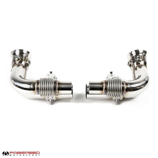 Kies-Motorsports Fabspeed Motorsports Fabspeed Porsche 991 GT3 / GT3 RS Side Muffler Bypass Pipes (2014-2016)