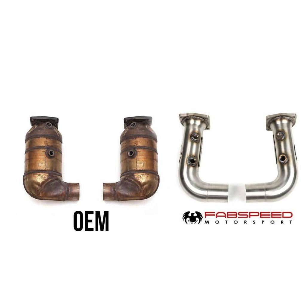 Kies-Motorsports Fabspeed Motorsports Fabspeed Porsche 991 Turbo / Turbo S Competition Link Pipes (2013-2016)