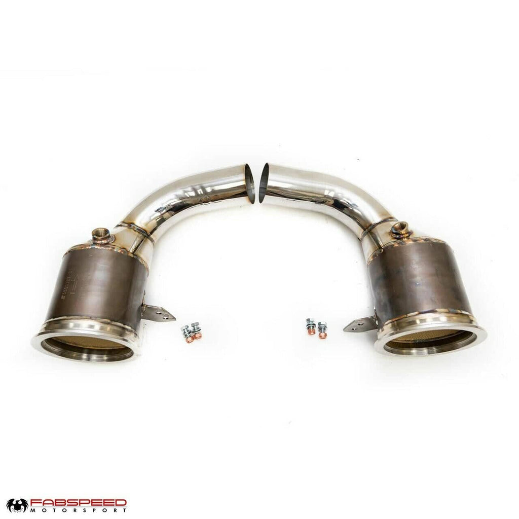 Kies-Motorsports Fabspeed Motorsports Fabspeed Porsche 992 Carrera Sport Catalytic Converters (2019+)