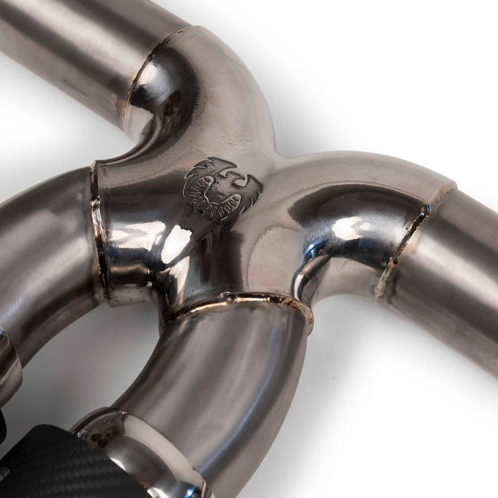 Kies-Motorsports Fabspeed Motorsports Fabspeed Porsche 992 GT3 / GT3 RS TITANIUM Supercup Cat-Back Exhaust System Non valved (2022+)