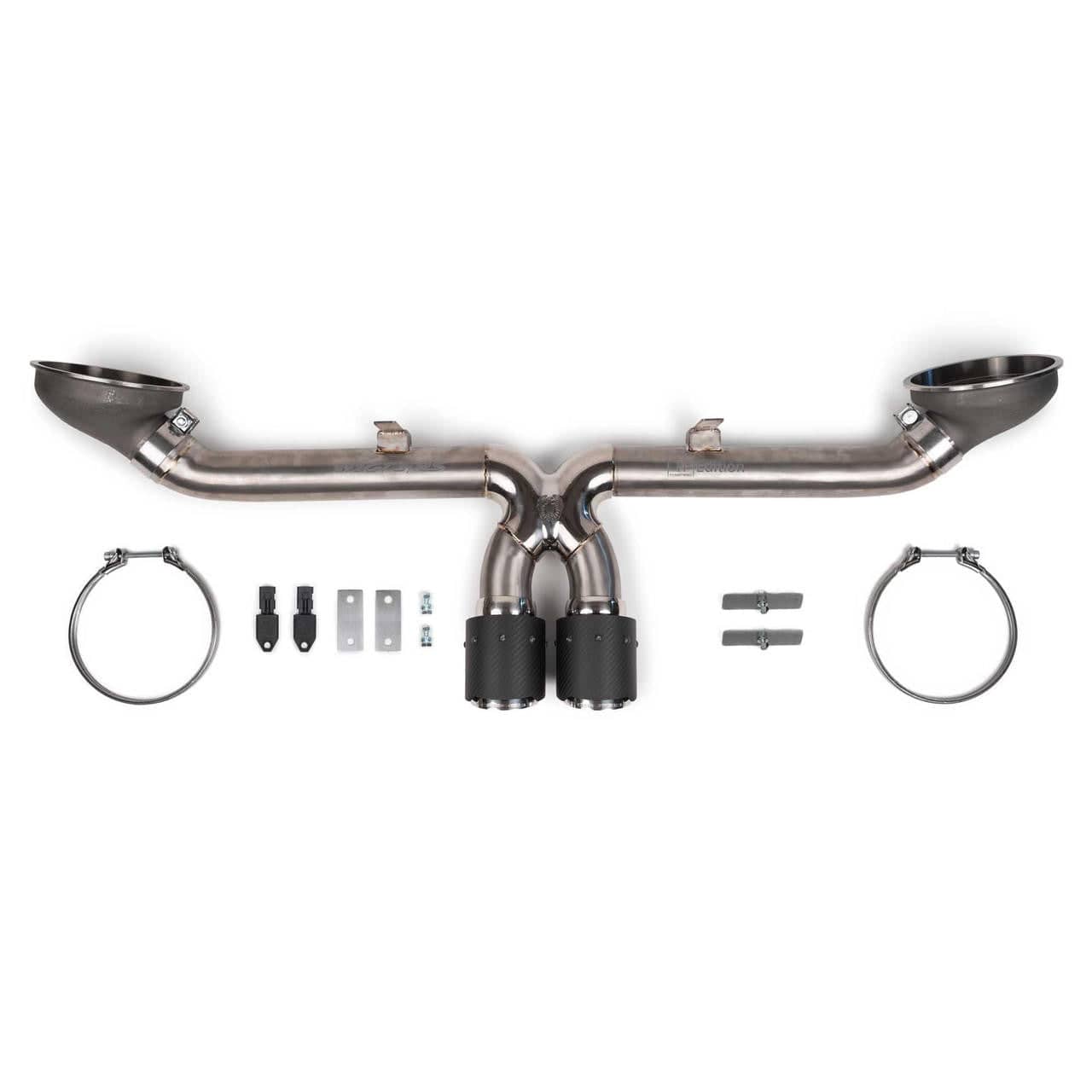 Kies-Motorsports Fabspeed Motorsports Fabspeed Porsche 992 GT3 / GT3 RS TITANIUM Supercup Cat-Back Exhaust System Non valved (2022+)