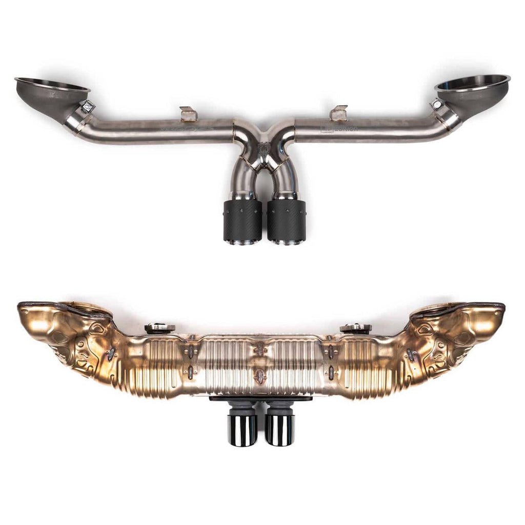 Kies-Motorsports Fabspeed Motorsports Fabspeed Porsche 992 GT3 / GT3 RS TITANIUM Supercup Cat-Back Exhaust System Non valved (2022+)