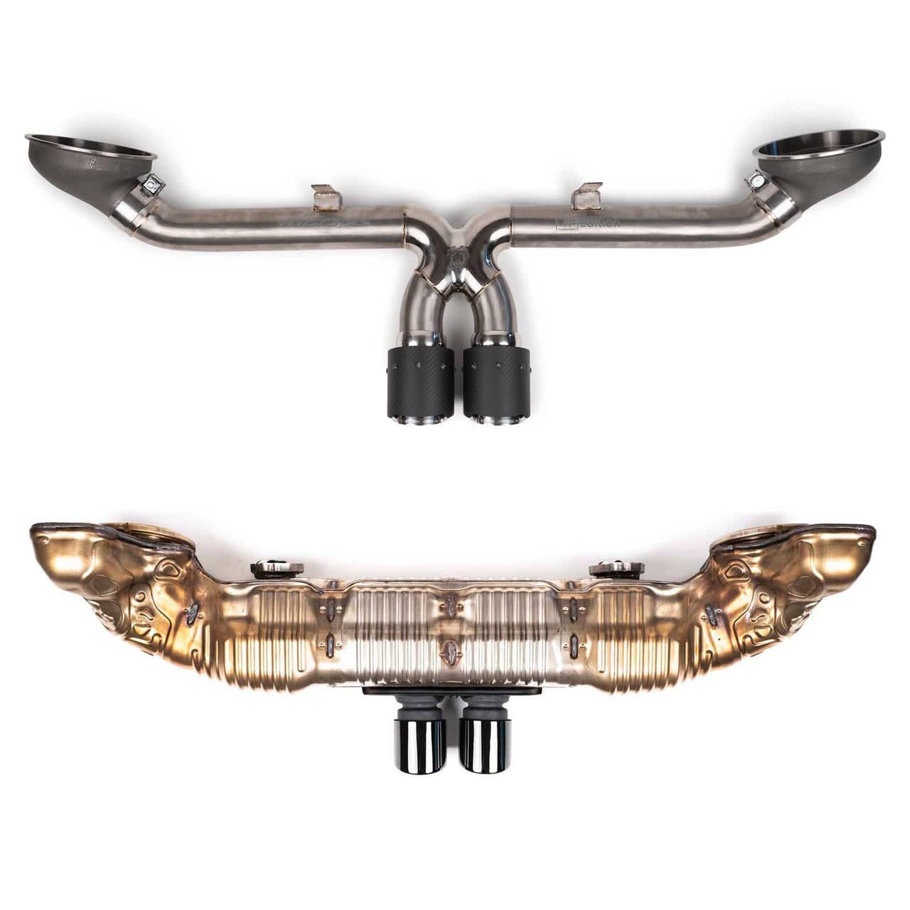 Kies-Motorsports Fabspeed Motorsports Fabspeed Porsche 992 GT3 / GT3 RS TITANIUM Supercup Cat-Back Exhaust System Non valved (2022+)