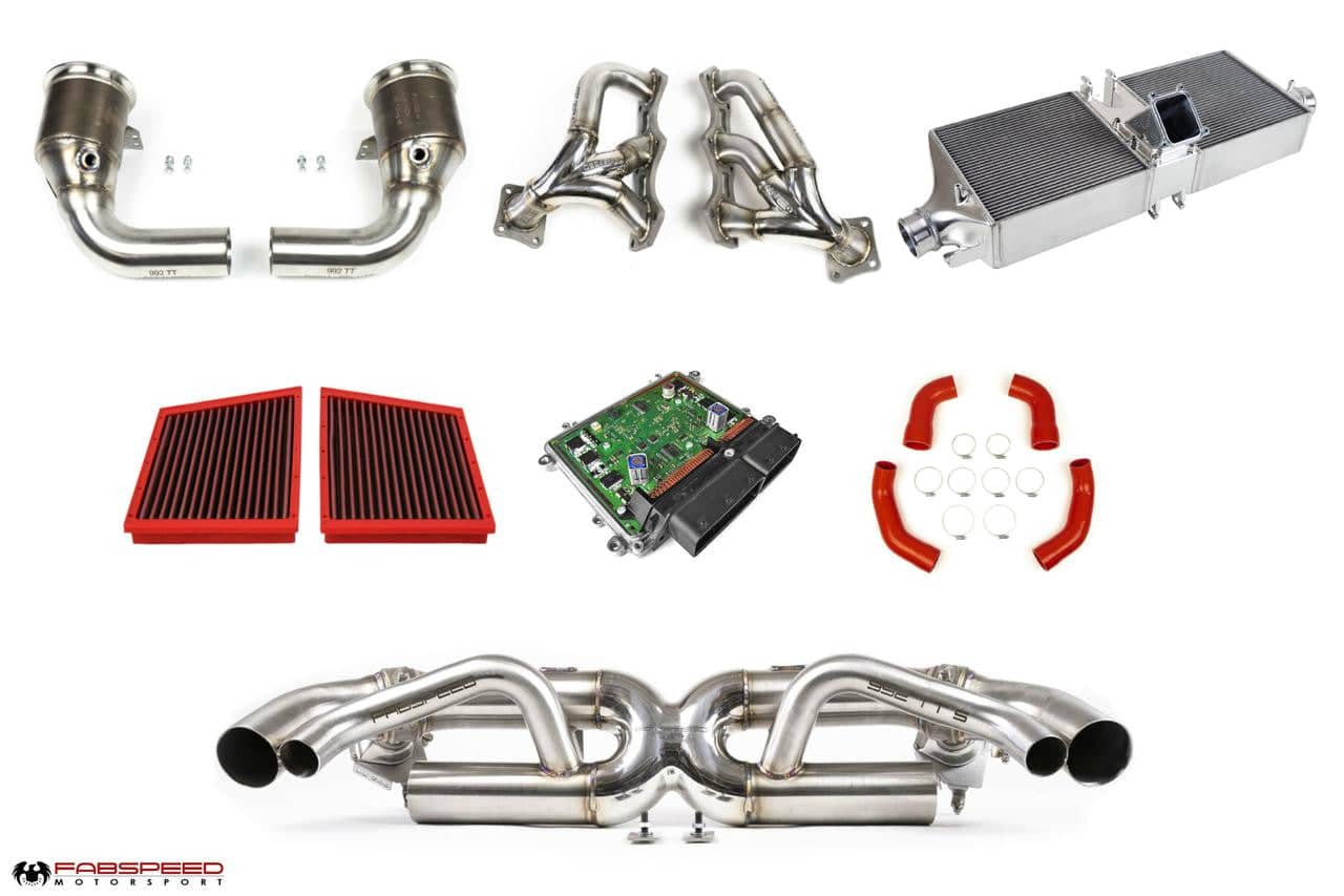Kies-Motorsports Fabspeed Motorsports Fabspeed Porsche 992 Twin Turbo Stage 2 Performance Package