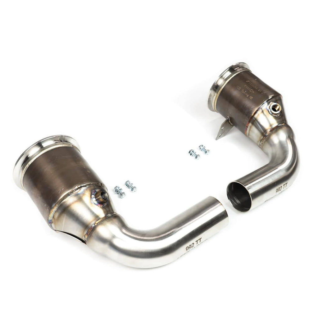 Kies-Motorsports Fabspeed Motorsports Fabspeed Porsche 992 Twin Turbo / Twin Turbo S Sport Catalytic Converters (2021+)