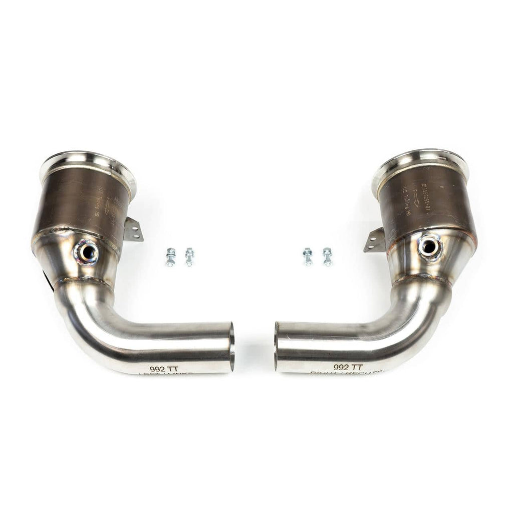Kies-Motorsports Fabspeed Motorsports Fabspeed Porsche 992 Twin Turbo / Twin Turbo S Sport Catalytic Converters (2021+)