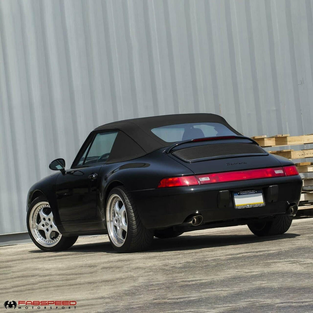 Kies-Motorsports Fabspeed Motorsports Fabspeed Porsche 993 Carrera Supercup cat-back Exhaust System (1994-1998)