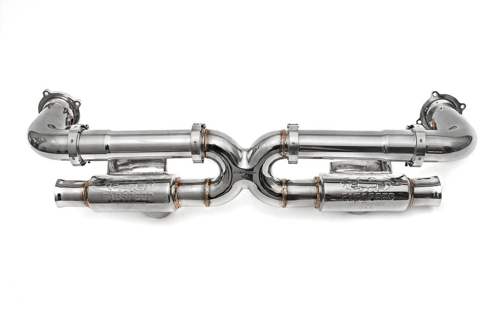Kies-Motorsports Fabspeed Motorsports Fabspeed Porsche 993 Turbo Modular Competition Link Pipes. X-Pipe ONLY