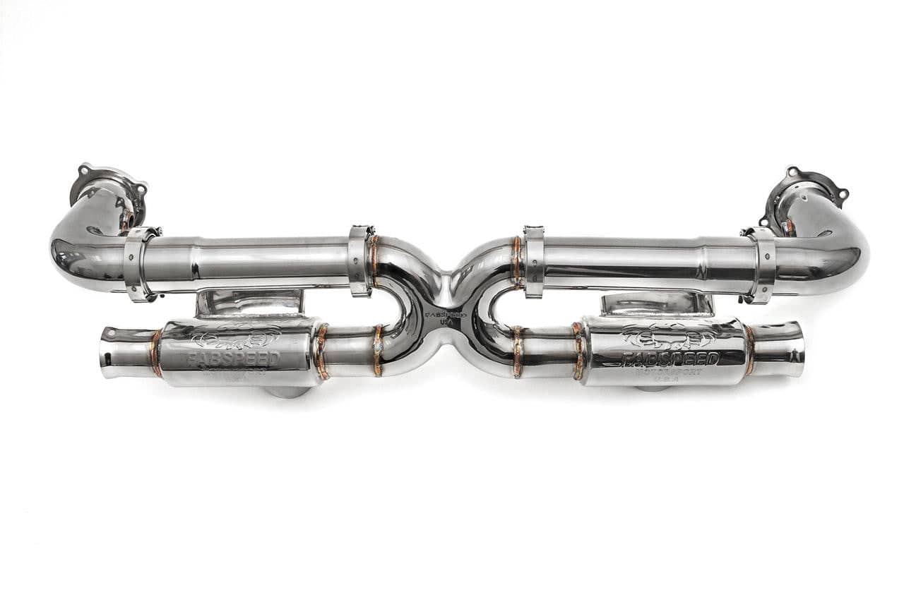 Kies-Motorsports Fabspeed Motorsports Fabspeed Porsche 993 Turbo Modular Competition Link Pipes. X-Pipe ONLY
