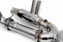 Kies-Motorsports Fabspeed Motorsports Fabspeed Porsche 993 Turbo Modular Competition Link Pipes. X-Pipe ONLY