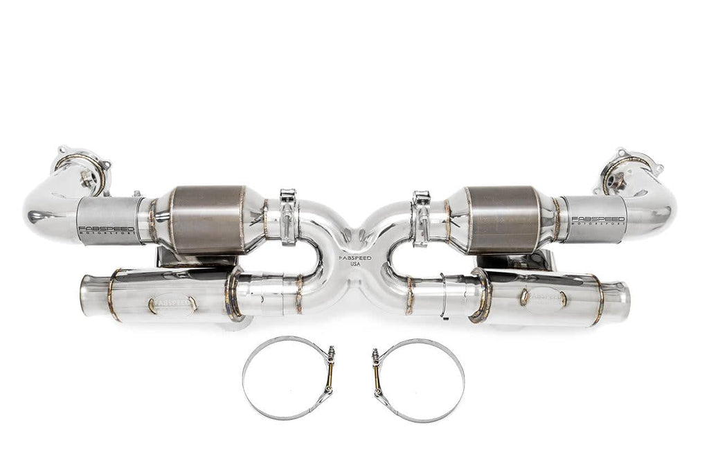 Kies-Motorsports Fabspeed Motorsports Fabspeed Porsche 993 Turbo Modular Sport Catalytic Converter X-Pipe (1995-1998)