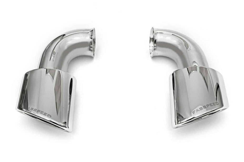 Kies-Motorsports Fabspeed Motorsports Fabspeed Porsche 993 Twin Turbo Muffler Bypass Pipes with tips (1995-1998)