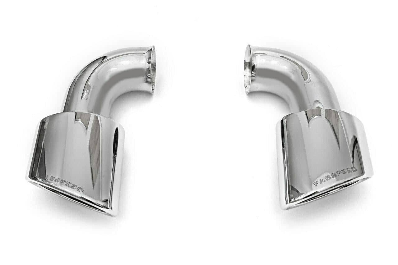 Kies-Motorsports Fabspeed Motorsports Fabspeed Porsche 993 Twin Turbo Muffler Bypass Pipes with tips (1995-1998)