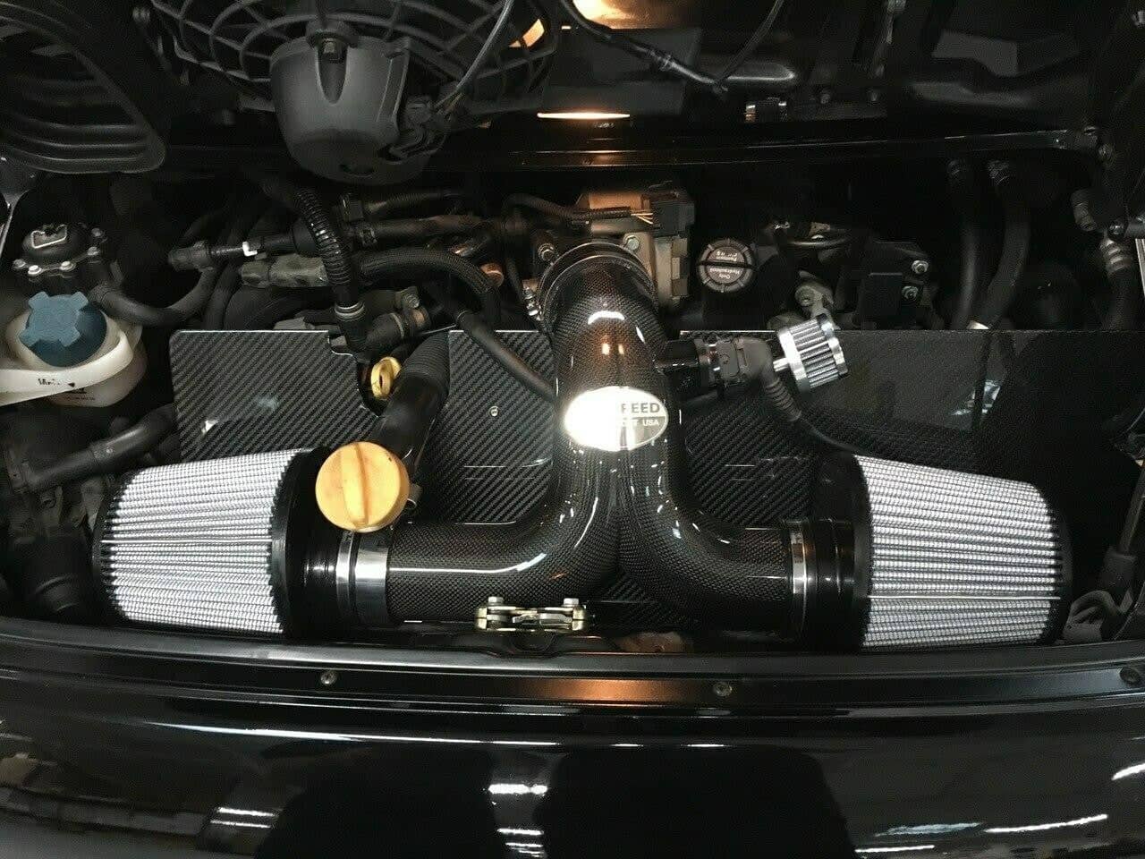 Kies-Motorsports Fabspeed Motorsports Fabspeed Porsche 996 Carrera Carbon Fiber Competition Air Intake System (2000-2004)
