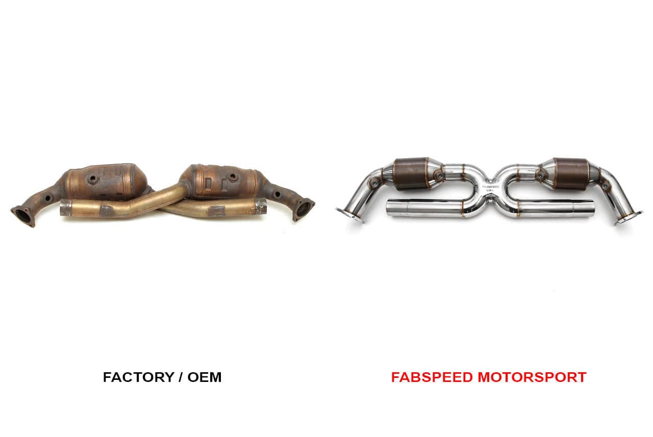 Kies-Motorsports Fabspeed Motorsports Fabspeed Porsche 996 Carrera Sport Catalytic Converter X-Pipe (1999-2004)