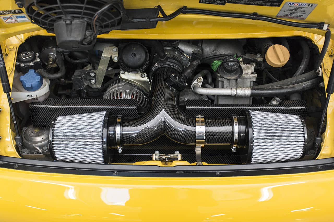 Kies-Motorsports Fabspeed Motorsports Fabspeed Porsche 996 GT3 Carbon Fiber Competition Air Intake (1999-2005)