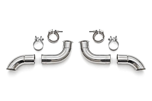 Kies-Motorsports Fabspeed Motorsports Fabspeed Porsche 996 GT3 Competition Muffler Outlets w/ Adjustable Turndowns