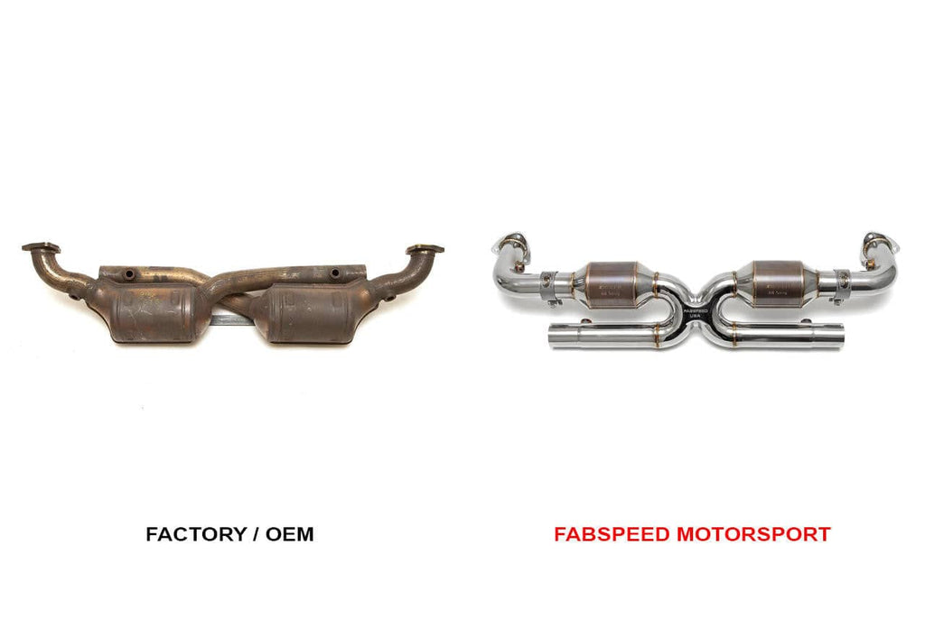 Kies-Motorsports Fabspeed Motorsports Fabspeed Porsche 996 GT3 Sport Cat X-Pipe (1999-2005)