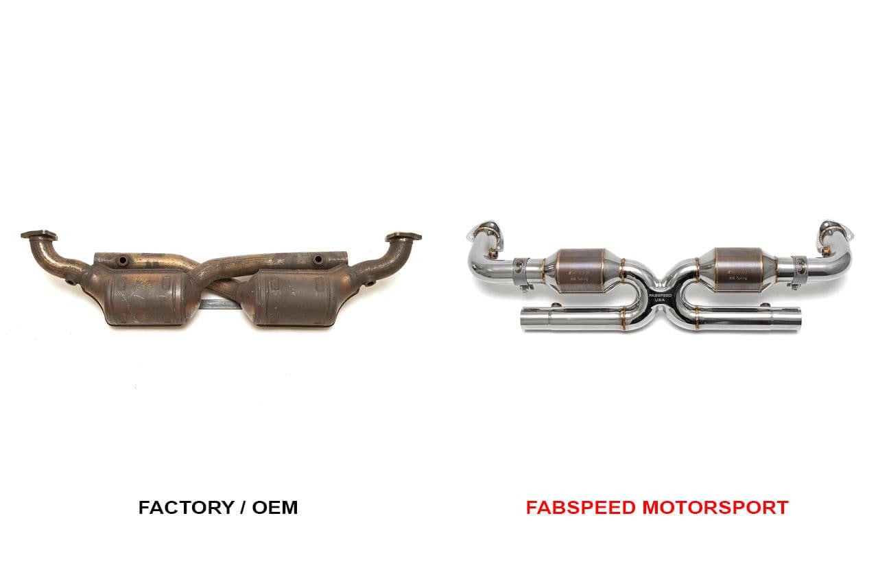 Kies-Motorsports Fabspeed Motorsports Fabspeed Porsche 996 GT3 Sport Cat X-Pipe (1999-2005)