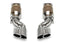 Kies-Motorsports Fabspeed Motorsports Fabspeed Porsche 996 Turbo Muffler Bypass Exhaust System (2000-2005)