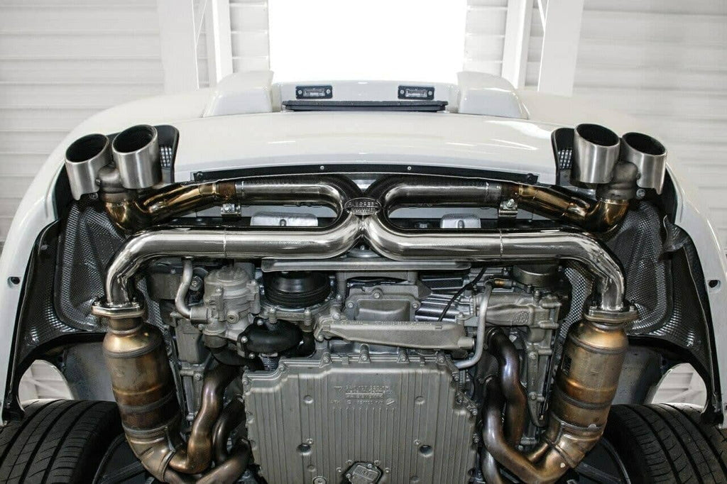 Kies-Motorsports Fabspeed Motorsports Fabspeed Porsche 997.2 Carrera Center Muffler Bypass X-Pipe (2009-2012)
