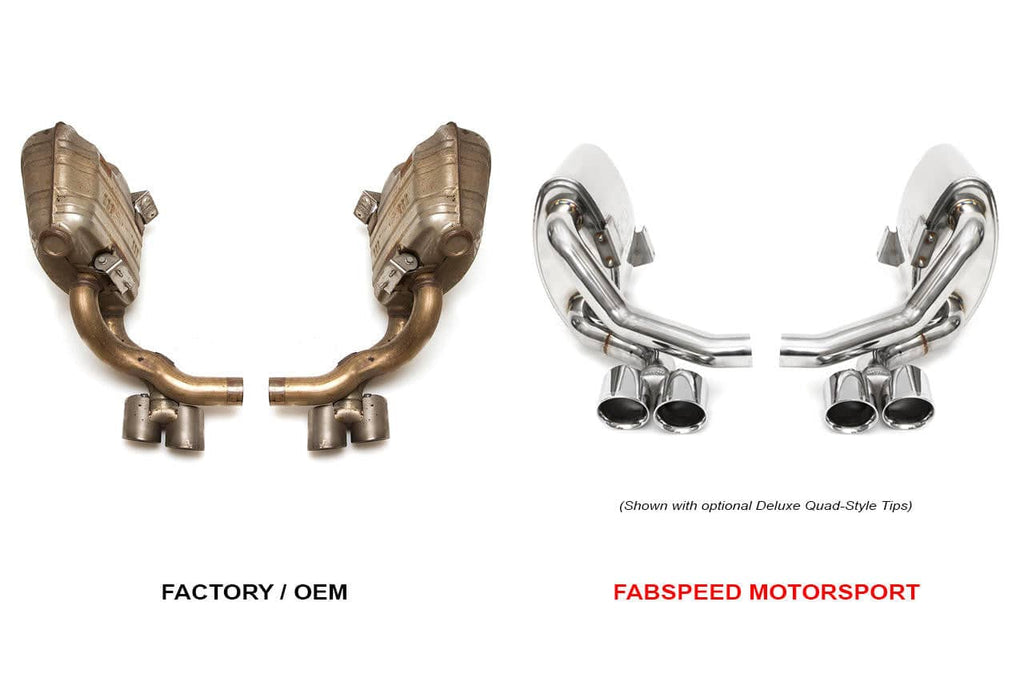Kies-Motorsports Fabspeed Motorsports Fabspeed Porsche 997.2 Carrera Maxflo Performance Side Exhaust System (2009-2012)