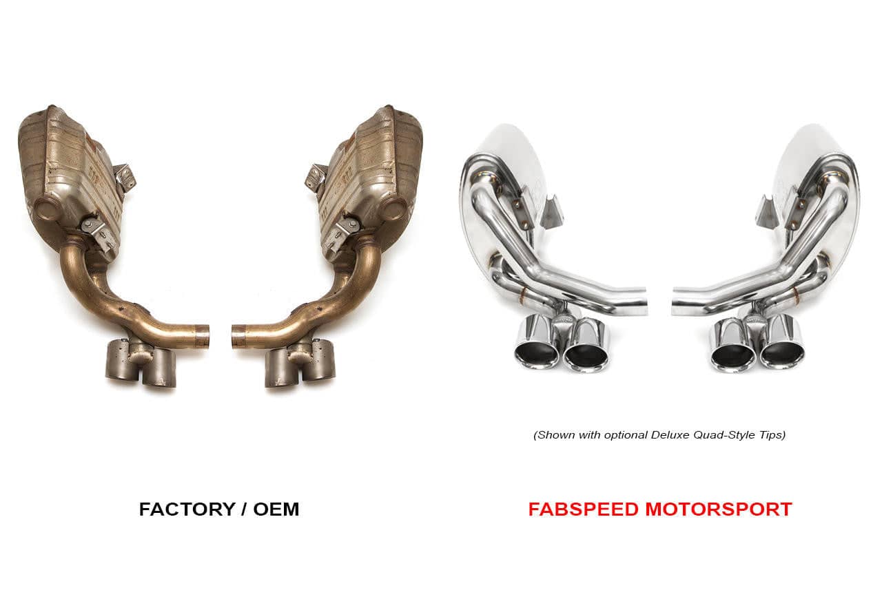 Kies-Motorsports Fabspeed Motorsports Fabspeed Porsche 997.2 Carrera Maxflo Performance Side Exhaust System (2009-2012)