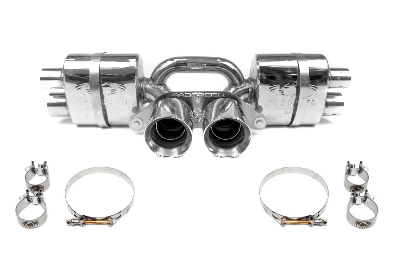 Kies-Motorsports Fabspeed Motorsports Fabspeed Porsche 997.2 GT3 / GT3 RS Center Mini Maxflo Performance Exhaust System (2010-2011)