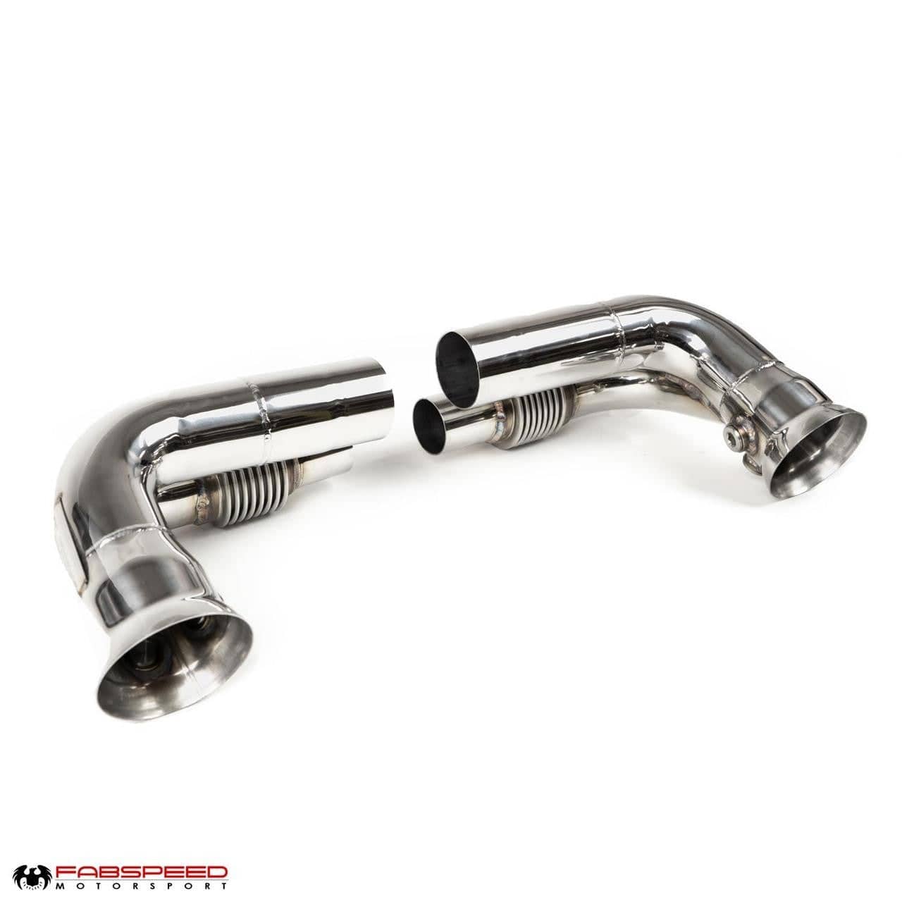 Kies-Motorsports Fabspeed Motorsports Fabspeed Porsche 997.2 GT3 / GT3 RS Side Muffler Bypass Pipes (2010-2011)