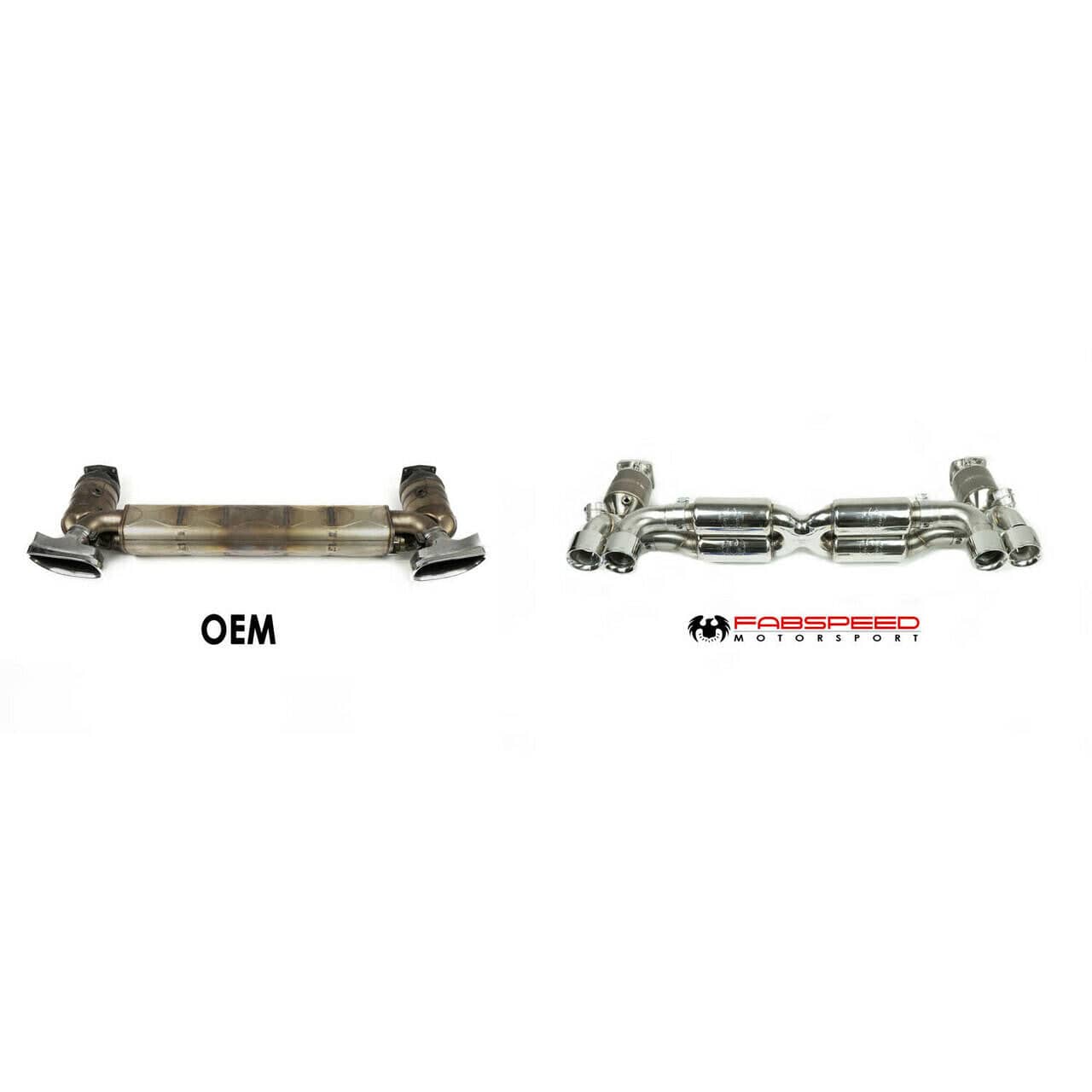 Kies-Motorsports Fabspeed Motorsports Fabspeed Porsche 997.2 Turbo / Turbo S Valvetronic Supersport X-Pipe Exhaust System (2010-2012)