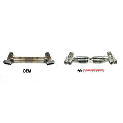 Kies-Motorsports Fabspeed Motorsports Fabspeed Porsche 997.2 Turbo / Turbo S Valvetronic Supersport X-Pipe Exhaust System (2010-2012)