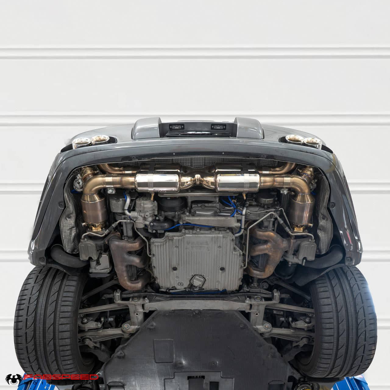 Kies-Motorsports Fabspeed Motorsports Fabspeed Porsche 997.2 Turbo / Turbo S Valvetronic Supersport X-Pipe Exhaust System (2010-2012)