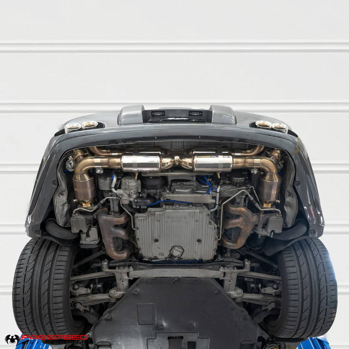 Kies-Motorsports Fabspeed Motorsports Fabspeed Porsche 997.2 Turbo / Turbo S Valvetronic Supersport X-Pipe Exhaust System (2010-2012)