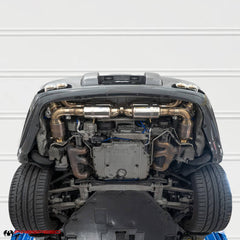 Kies-Motorsports Fabspeed Motorsports Fabspeed Porsche 997.2 Turbo / Turbo S Valvetronic Supersport X-Pipe Exhaust System (2010-2012)