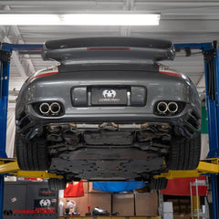 Kies-Motorsports Fabspeed Motorsports Fabspeed Porsche 997.2 Turbo / Turbo S Valvetronic Supersport X-Pipe Exhaust System (2010-2012)