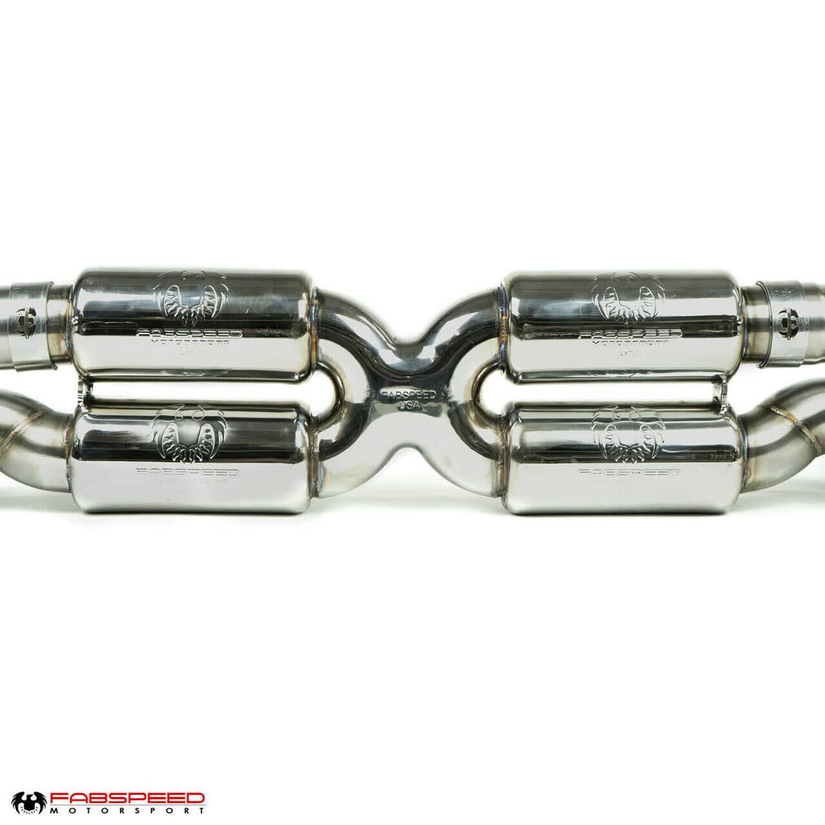 Kies-Motorsports Fabspeed Motorsports Fabspeed Porsche 997.2 Turbo / Turbo S Valvetronic Supersport X-Pipe Exhaust System (2010-2012)